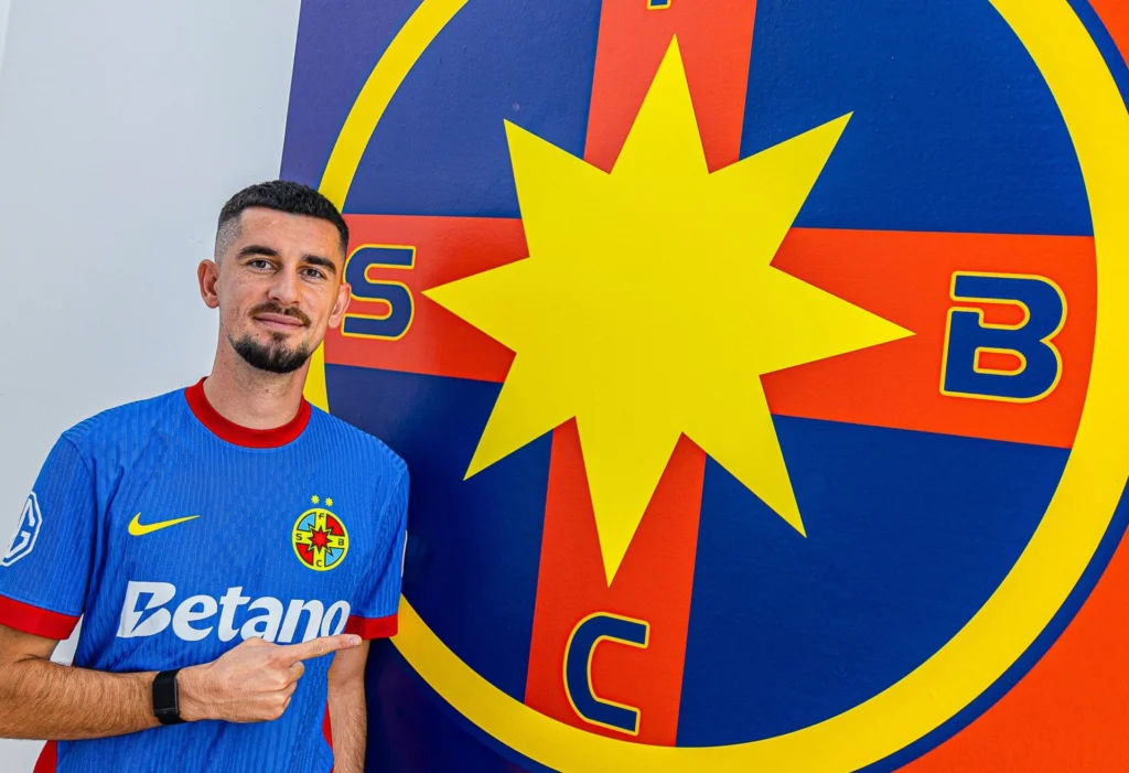 Transfer la FCSB: Meriton Korenica, prezentat oficial