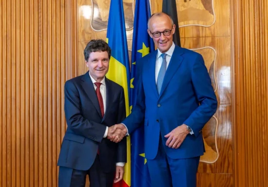 Nicușor Dan s-a întâlnit cu Friedrich Merz: Cele 3 teme discutate