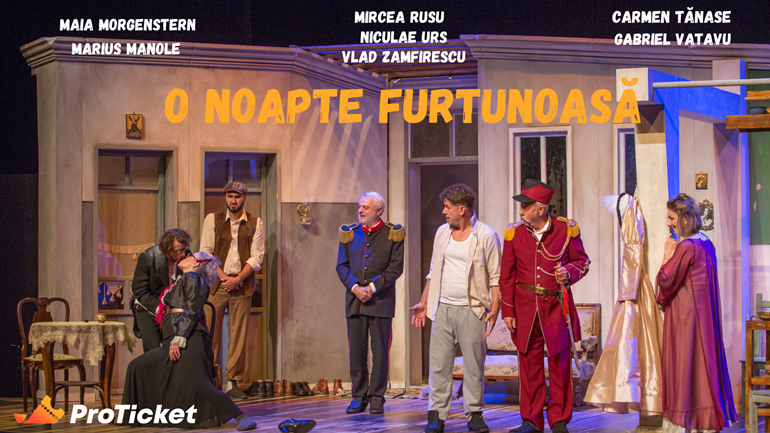 Oana Pellea, Marius Manole, Maia Morgenstern și Carmen Tănase, pe scenele din Călărași, București, Constanța și Ploiești, în perioada 12-18 octombrie