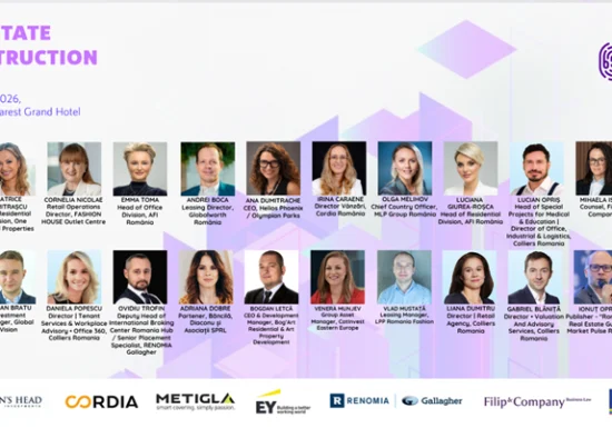 Real Estate & Construction Forum - 21 septembrie, la București