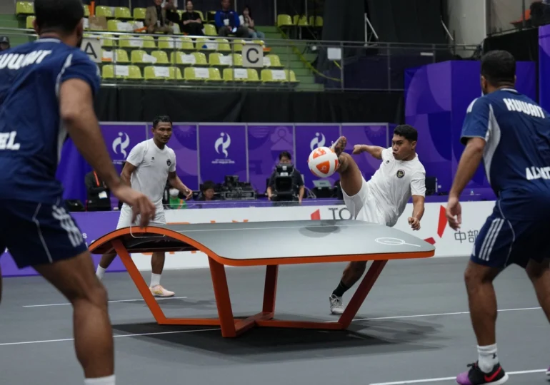 Fotbalul și tenisul de masă au "făcut" un copil. Sportul bizar care vrea să ajungă la Jocurile Olimpice