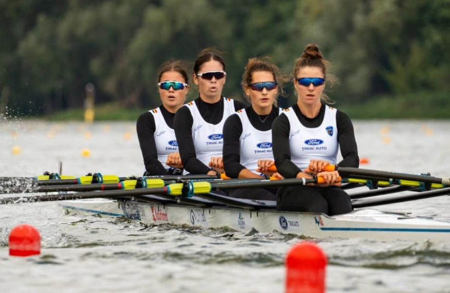 Imagine asociată subiectului: România a încheiat Europenele U23 de canotaj cu medalii de aur la Kruszwica