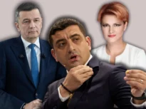 Sorin Grindeanu și Lia Olguța Vasilescu și-ar dori o alianță cu George Simion, dar liderul AUR se teme că va pierde mult din susținere