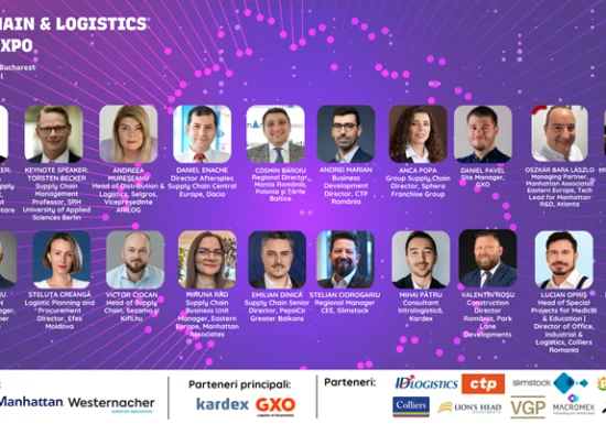 Supply Chain & Logistics Forum București: 20 de lideri români și internaționali dezbat, pe 25 septembrie, direcțiile strategice și noile oportunități din România și din regiune
