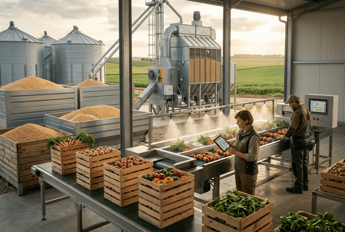 Sustenabilitate și profitabilitate în fermele moderne: Cum influențează tehnologia post-recoltare afacerile agricole