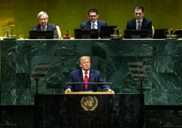 „Îi împing în Iad”. Trump amenință de la tribuna ONU într-o intervenție uluitoare chiar și pentru el