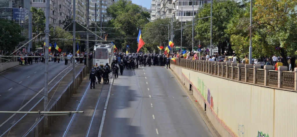 pasaj Victoria blocat protest