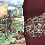 Un bărbat care smulgea buruieni în curte a descoperit o comoară de argint de peste 18 kilograme, veche de 1.000 de ani