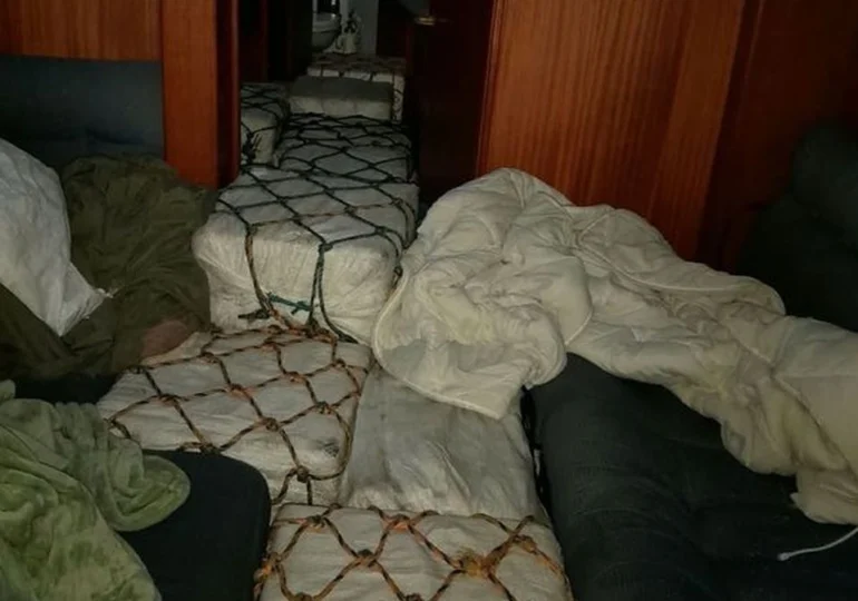 Spania a confiscat două tone de cocaină de pe un iaht legat de o rețea de traficanți din Balcani (Video)