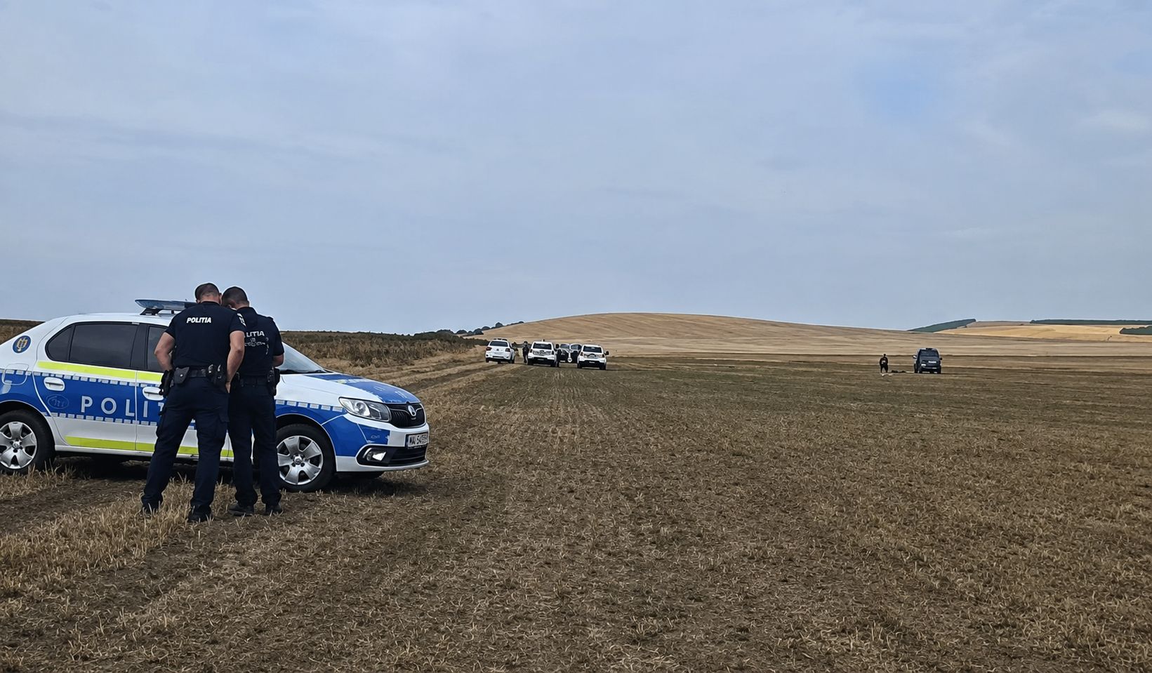 Dronă găsită pe un câmp din Vaslui, la 30 de kilometri de granița cu Republica Moldova