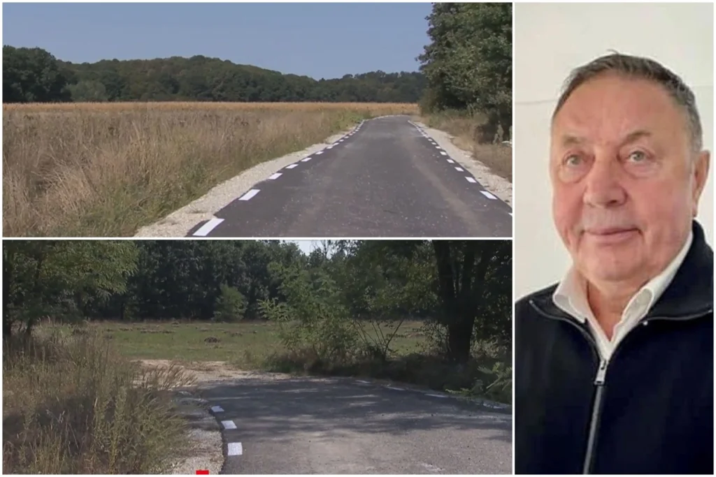 Drum asfaltat din bani publici până la terenurile primarului. Edilul poreclit „Ducele”, reclamat la DNA