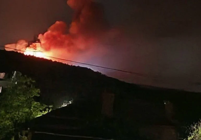A doua explozie într-o lună la depozitele unei fabrici de armament din Bulgaria: Suspiciuni de sabotaj (Video)