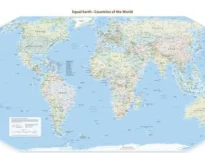 ONU a votat pentru o nouă hartă a lumii, care arată dimensiunea reală a Africii. SUA s-au opus