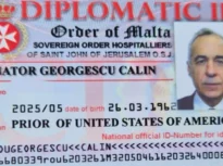 Acte false, găsite în vila lui Călin Georgescu: Legitimație de senator de Malta și pașaport diplomatic al Ordinului Cavalerilor de Malta, pe numele lui