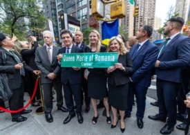 Nicușor Dan și Mirabela Grădinaru au inaugurat „The Queen Marie of Romania Corner” la New York. Apelul președintelui către românii din SUA (Foto)
