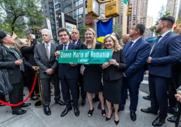 Nicușor Dan și Mirabela Grădinaru au inaugurat „The Queen Marie of Romania Corner” la New York. Apelul președintelui către românii din SUA (Foto)
