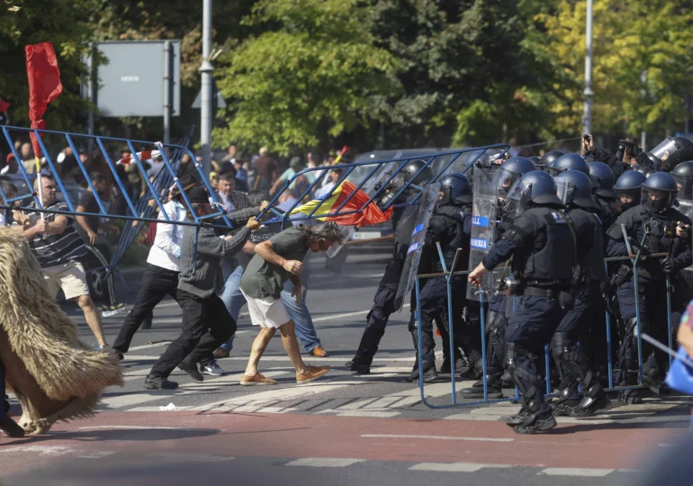 Huliganii de la protestul oierilor, căutați în toată țara. Zeci de percheziții și 30 de suspecți duși la audieri