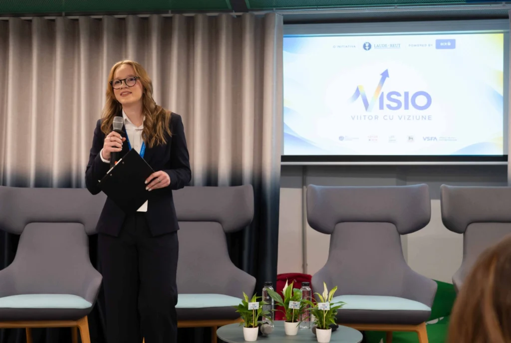 VISIO 2026: De la viziunea unei eleve Laude-Reut de 16 ani la o conferință care a reunit 230 de tineri și lideri ai antreprenoriatului românesc