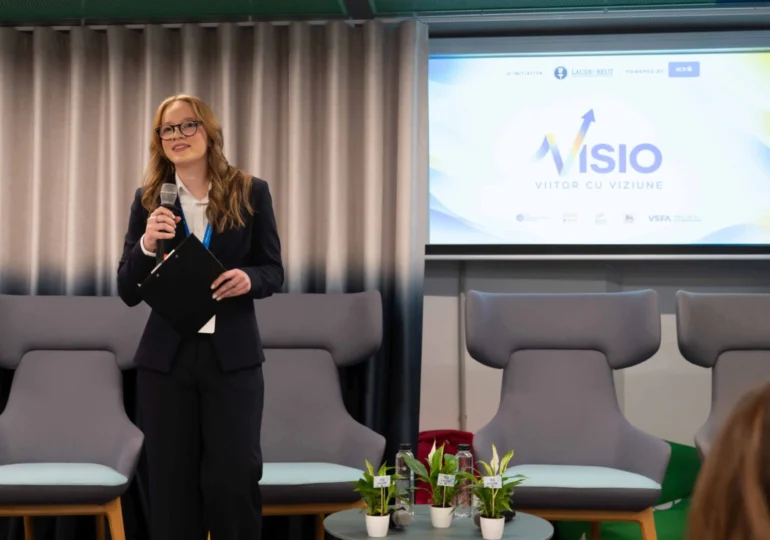 VISIO 2026: De la viziunea unei eleve Laude-Reut de 16 ani la o conferință care a reunit 230 de tineri și lideri ai antreprenoriatului românesc
