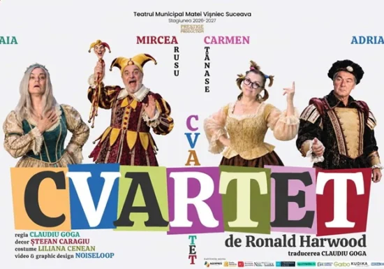 Maia Morgenstern și Carmen Tănase aduc premiera „Cvartet” pe scenele din Piatra-Neamț, Constanța și Pitești