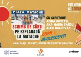 Ești vecin cu literatura: Harta Literară duce poveștile din cărți în cartierele Sectorului 1