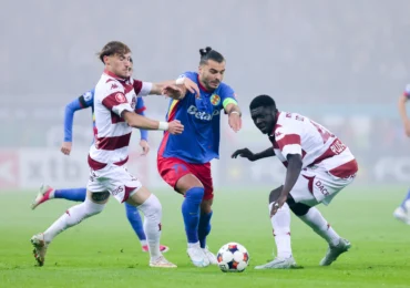 Ce spune Laurențiu Reghecampf după victoria magistrală a lui FCSB cu Rapid: „E greu să găsești asemenea jucători!”