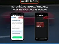 Avertisment DNSC: Se trimit SMS-uri false în numele TPARK. Nu plătiți presupusele datorii de parcare prin linkul primit!