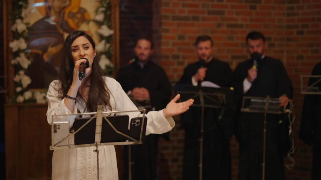 Maria Coman a dus muzica bizantină românească în Europa: peste 1.500 de români reuniți de turneul „Lumina credinței”