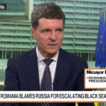 Nicușor Dan a vorbit la Bloomberg despre dronele din Marea Neagră: „Nu putem spune tehnic că sunt rusești”. Ce cere România de la NATO