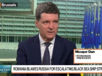 Nicușor Dan a vorbit la Bloomberg despre dronele din Marea Neagră: „Nu putem spune tehnic că sunt rusești”. Ce cere România de la NATO