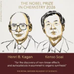 Nobel Prize in Chemistry 2026: Two researchers have been rewarded for a revolutionary discovery