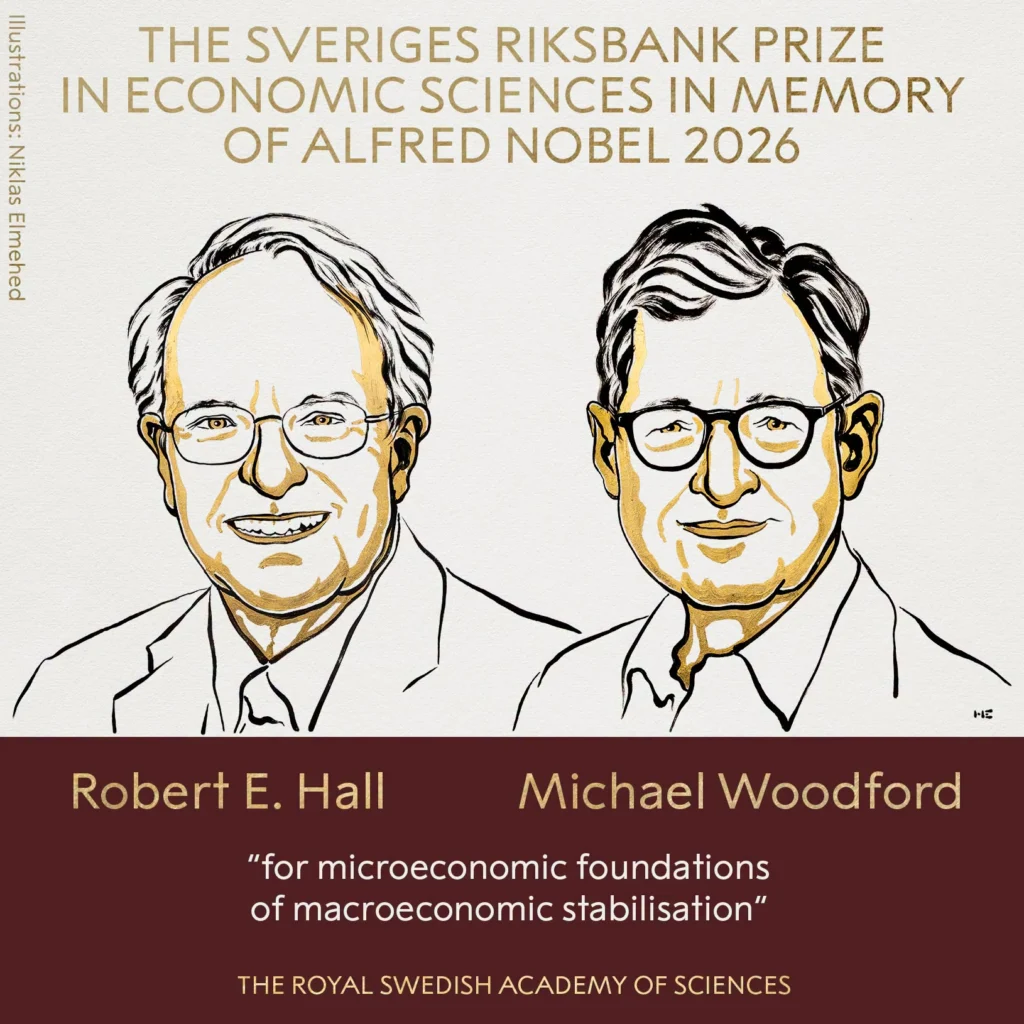 Premiul Nobel pentru Economie 2026 merge la doi americani care au schimbat modul în care guvernele combat crizele