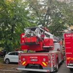 Un bloc din București a fost evacuat după apariția unei crăpături între etajele 5 și 8 (Foto)