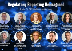 Regulatory Reporting Reimagined - 7 octombrie, la București. Importanți lideri deschid dialogul despre viitorul raportării și provocările din domeniu