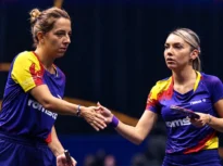 Medalie pentru România: Elizabeta Samara și Bernadette Szocs, bronz în proba de dublu feminin, la Campionatele Europene