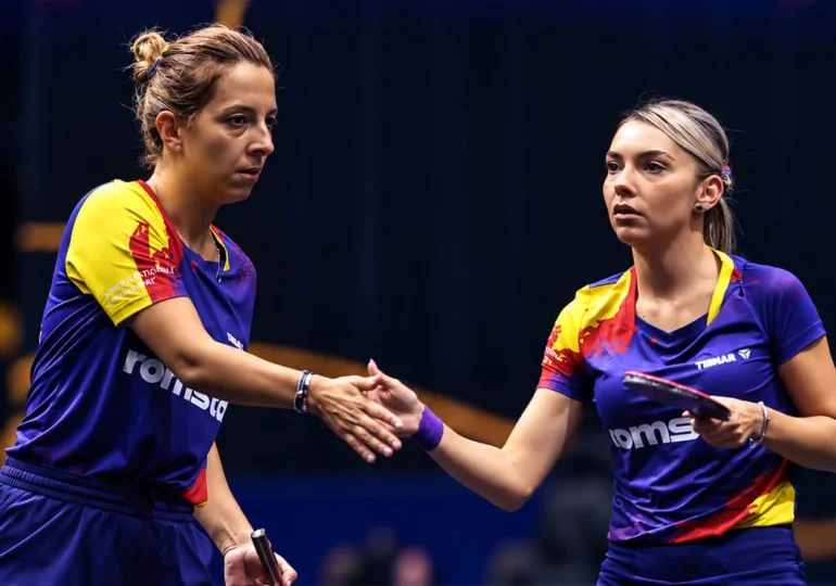 Medalie pentru România: Elizabeta Samara și Bernadette Szocs, bronz în proba de dublu feminin, la Campionatele Europene