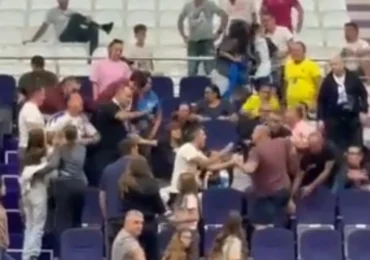 Caz revoltător la un meci de juniori din România: Părinții s-au bătut în tribune