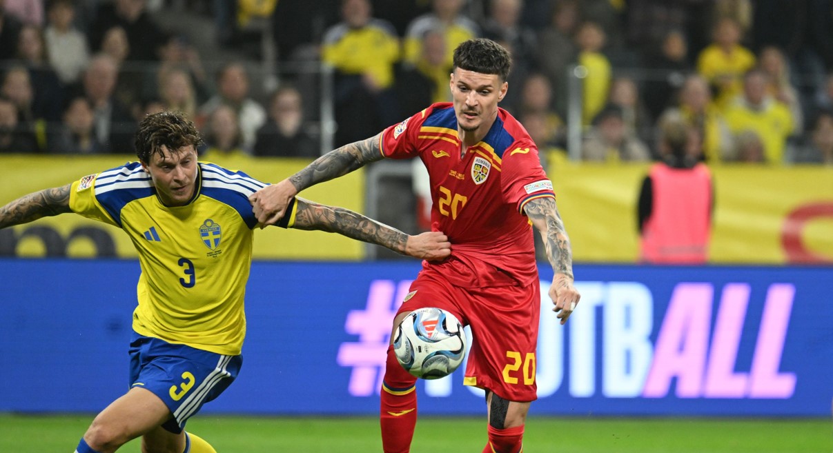 România și Suedia s-au întâlnit în etapa a 4-a din Liga Națiunilor, pe Arena Națională