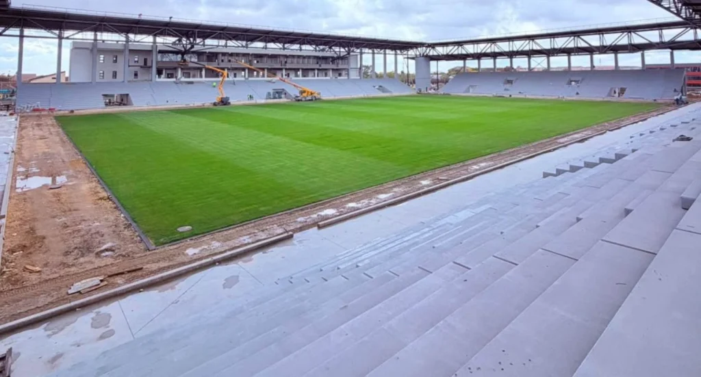 Cum arată cel mai nou stadion din România: E aproape de inaugurare