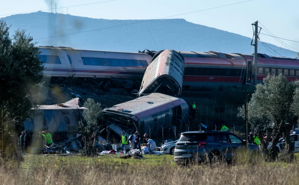 Spania accident tren