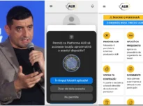 Investigație Snoop: Aplicația AUR, instalată pe telefoanele a sute de mii de români, poate accesa locația, contactele și microfonul telefonului