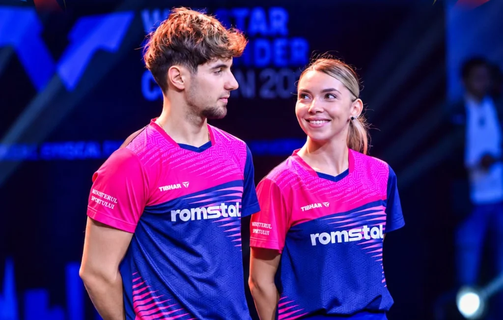 Medalie pentru România: Eduard Ionescu și Bernadette Szocs, bronz la dublu mixt, la Campionatul European
