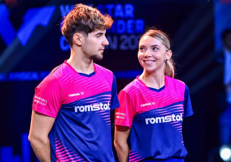 Medalie pentru România: Eduard Ionescu și Bernadette Szocs, bronz la dublu mixt, la Campionatul European