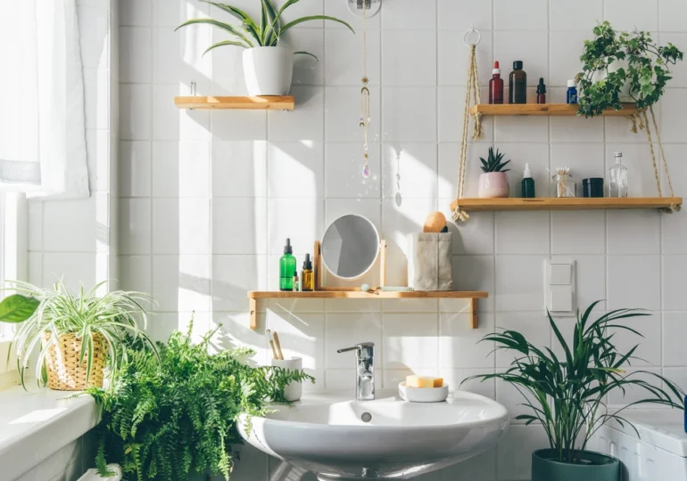 5 plante verzi pe care le poți crește în baie