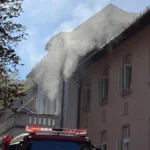 Incendiu la Spitalul de Pneumoftiziologie din Brașov. O femeie a fost găsită carbonizată într-un salon