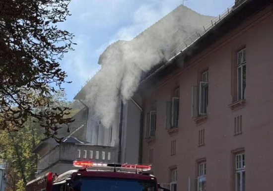 Incendiu la Spitalul de Pneumoftiziologie din Brașov. O femeie a fost găsită carbonizată într-un salon