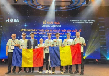 România a câștigat trei medalii de aur și două de argint la Olimpiada Internațională de Astronomie și Astrofizică