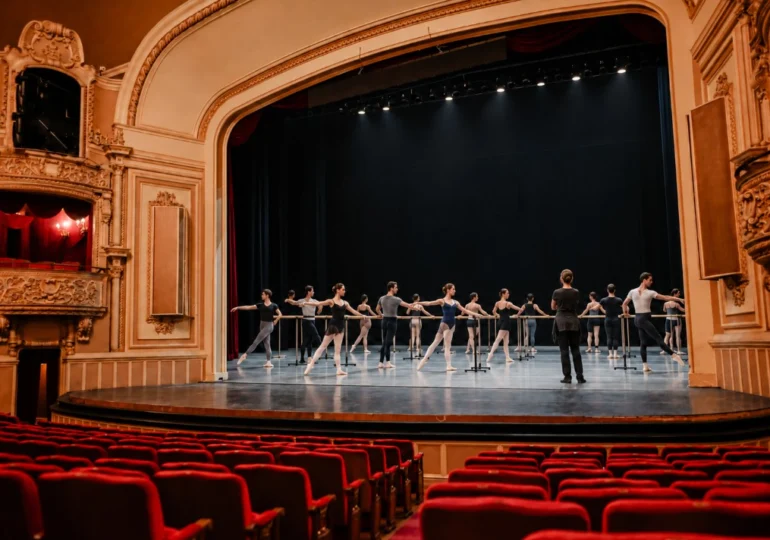 Ora de studii a balerinilor Operei Naționale București, deschisă publicului pentru prima dată în istorie, de Ziua Mondială a Baletului