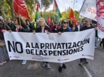 Sute de mii de oameni au manifestat la Madrid: Pensiile trebuie să fie intangibile!