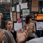 Criza locuințelor din Spania: Protest masiv la Madrid, incidente în Valencia (Video)